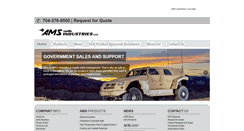 Desktop Screenshot of ams-ind.com